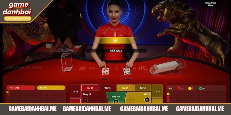 Game rồng hổ cược vào giá trị của lá bài