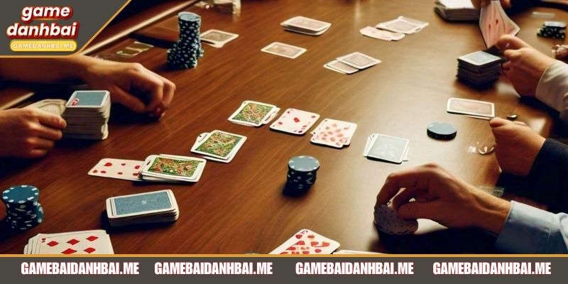 Vòng Flop kết hợp các lá để tạo nên bộ mạnh nhất