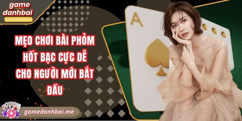 Mẹo chơi bài phỏm hốt bạc cực dễ cho người mới bắt đầu